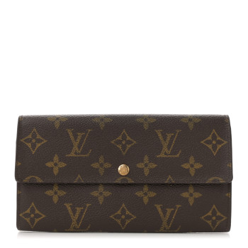 LOUIS VUITTON Monogram Sarah Wallet