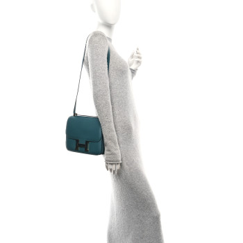 HERMES Evercolor Constance 24 Vert Bosphore
