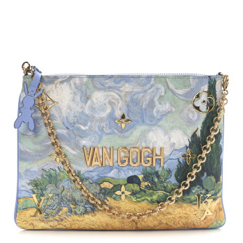 LOUIS VUITTON Masters Van Gogh Pochette Clutch