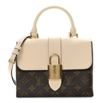 LOUIS VUITTON Monogram Locky BB Creme
