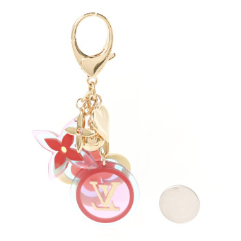 LOUIS VUITTON Resin Candy Fleurs Bag Charm