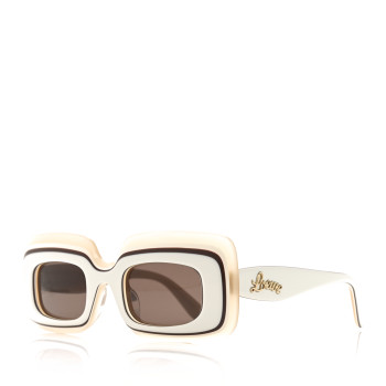 LOEWE Acetate Paula's Ibiza Sunglasses LW40139U White