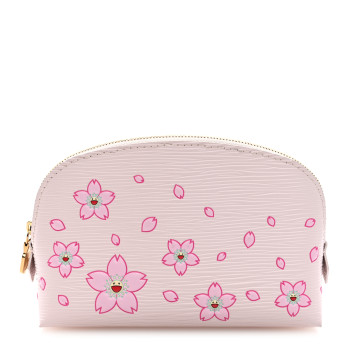 LOUIS VUITTON LV X TM Epi Cherry Blossom Cosmetic Pouch Pink