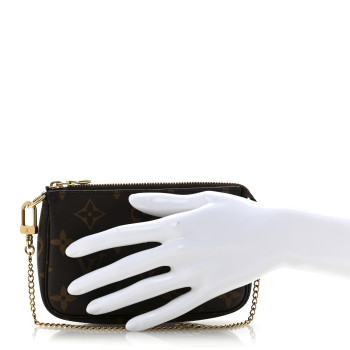 LOUIS VUITTON Monogram Mini Pochette Accessories
