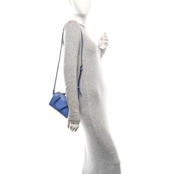GUCCI Gilbert Calfskin Jumbo GG Embossed Super Mini Top Handle Bowler Bag Bloom Lavender