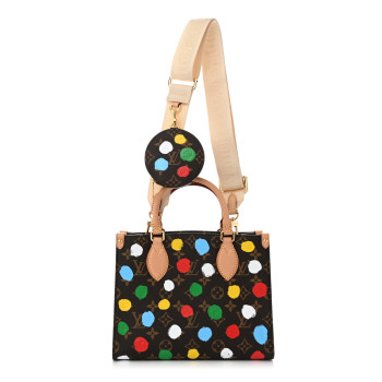 LOUIS VUITTON LV X YK Monogram Dots Onthego PM Multicolor