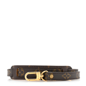 LOUIS VUITTON Monogram 16mm Shoulder Strap