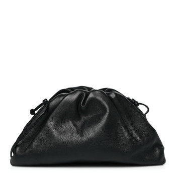 BOTTEGA VENETA Butter Calfskin The Mini Pouch Black