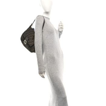 FENDI Zucca Mama Baguette Tobacco