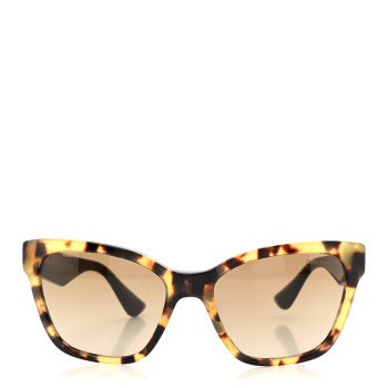 MIU MIU Acetate Crystal Cat Eye SMU07R Sunglasses Tortoise