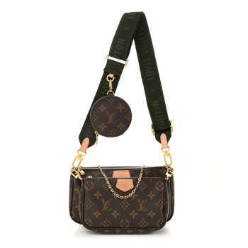 LOUIS VUITTON Monogram Multi Pochette Accessories Kaki