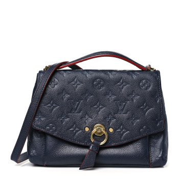 LOUIS VUITTON Empreinte Blanche BB Marine Rouge