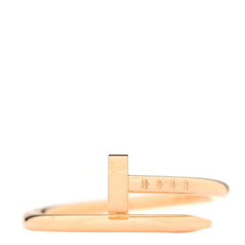 CARTIER 18K Yellow Gold Small Juste Un Clou Ring 52 6
