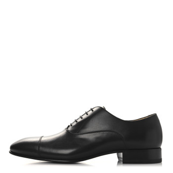 CHANEL Smooth Calfskin Mens Loafers 46 Black
