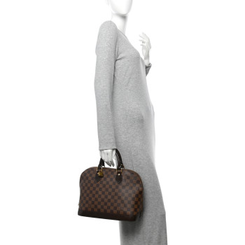 LOUIS VUITTON Damier Ebene Alma