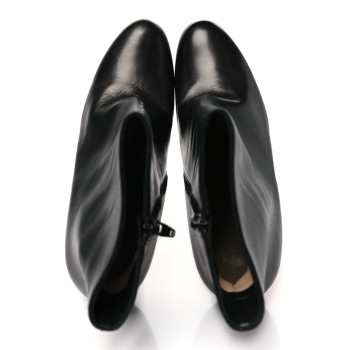 CHRISTIAN LOUBOUTIN Calfskin Adox 85 Ankle Boots 41.5 Black