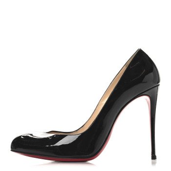 CHRISTIAN LOUBOUTIN Patent 120 Pumps 41 Black