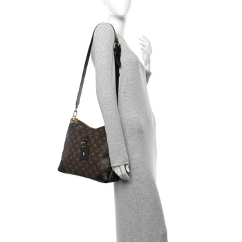 LOUIS VUITTON Monogram Odeon MM Black