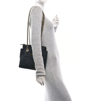PRADA Re-Nylon Saffiano Stitched Re-Edition 1995 Shoulder Bag Black