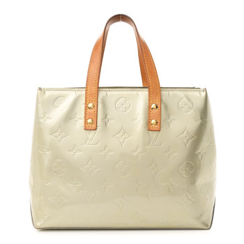 LOUIS VUITTON Vernis Reade PM Silver