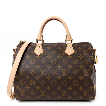 LOUIS VUITTON Monogram Speedy Bandouliere 30