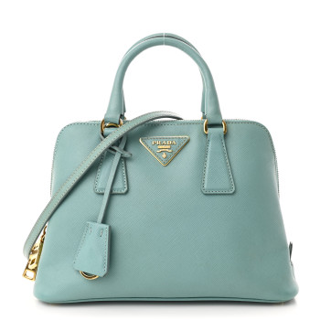 PRADA Saffiano Lux Small Promenade Tote Anice