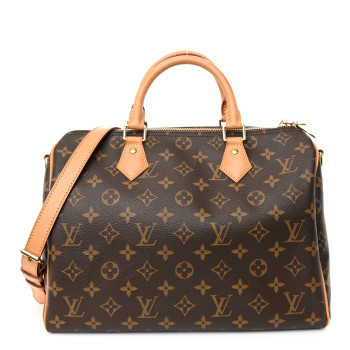 LOUIS VUITTON Monogram Speedy Bandouliere 30
