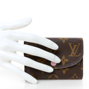 LOUIS VUITTON Monogram Rosalie Coin Purse Rose Ballerine
