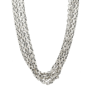 DAVID YURMAN Sterling Silver Cable Link Chain Necklace 72"