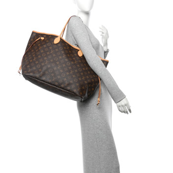 LOUIS VUITTON Monogram Neo Neverfull GM Fuchsia