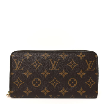 LOUIS VUITTON Monogram Zippy Wallet