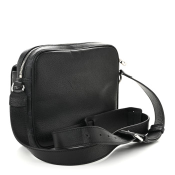 GUCCI GG Supreme Monogram Small Crossbody Bag Black