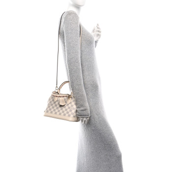 LOUIS VUITTON Damier Azur Braided Alma BB