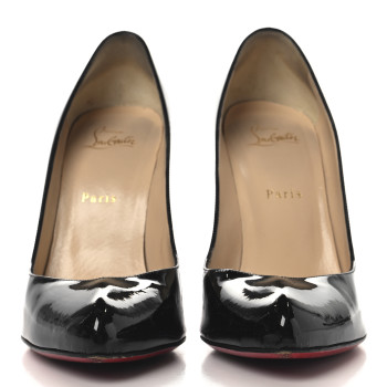 CHRISTIAN LOUBOUTIN Patent 120 Pumps 41 Black