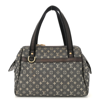 LOUIS VUITTON Mini Monogram Josephine PM Black
