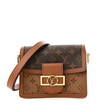 LOUIS VUITTON Reverse Monogram Dauphine MM