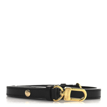 LOUIS VUITTON Calfskin Neo Noe Shoulder Strap Black LOUIS VUITTON Calfskin Neo Noe Shoulder Strap Black