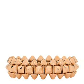 CARTIER 18K Pink Gold SM Clash De Cartier Ring 52 6