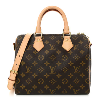 LOUIS VUITTON Monogram Speedy Bandouliere 25
