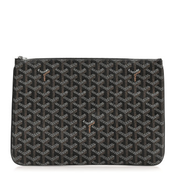 GOYARD Goyardine Senat Pochette MM Black