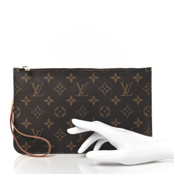 LOUIS VUITTON Monogram Neverfull MM GM Pochette