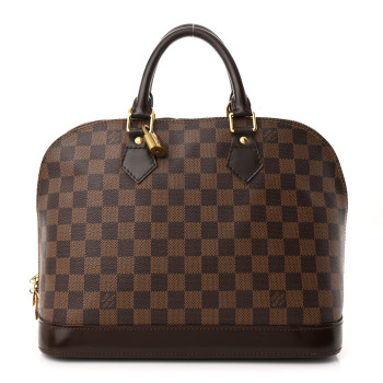 LOUIS VUITTON Damier Ebene Alma