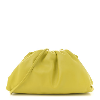 BOTTEGA VENETA Butter Calfskin The Mini Pouch Kiwi