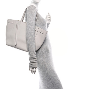 CELINE Soft Grained Calfskin Small Belt Cabas Phantom Mineral
