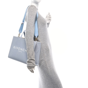 GIVENCHY Canvas Medium G-Tote Cloud Blue
