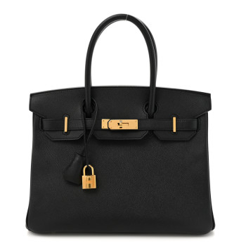 HERMES Epsom BIRKIN 30 Black