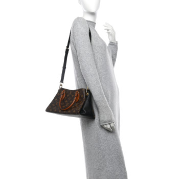 LOUIS VUITTON Monogram Vendome BB Black