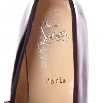 CHRISTIAN LOUBOUTIN Mirror Patent Octavian Bolla Flat Loafer