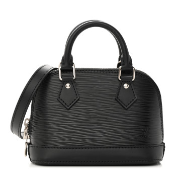 LOUIS VUITTON Epi Alma Nano Black
