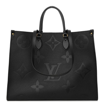 LOUIS VUITTON Empreinte Monogram Giant Onthego GM Black